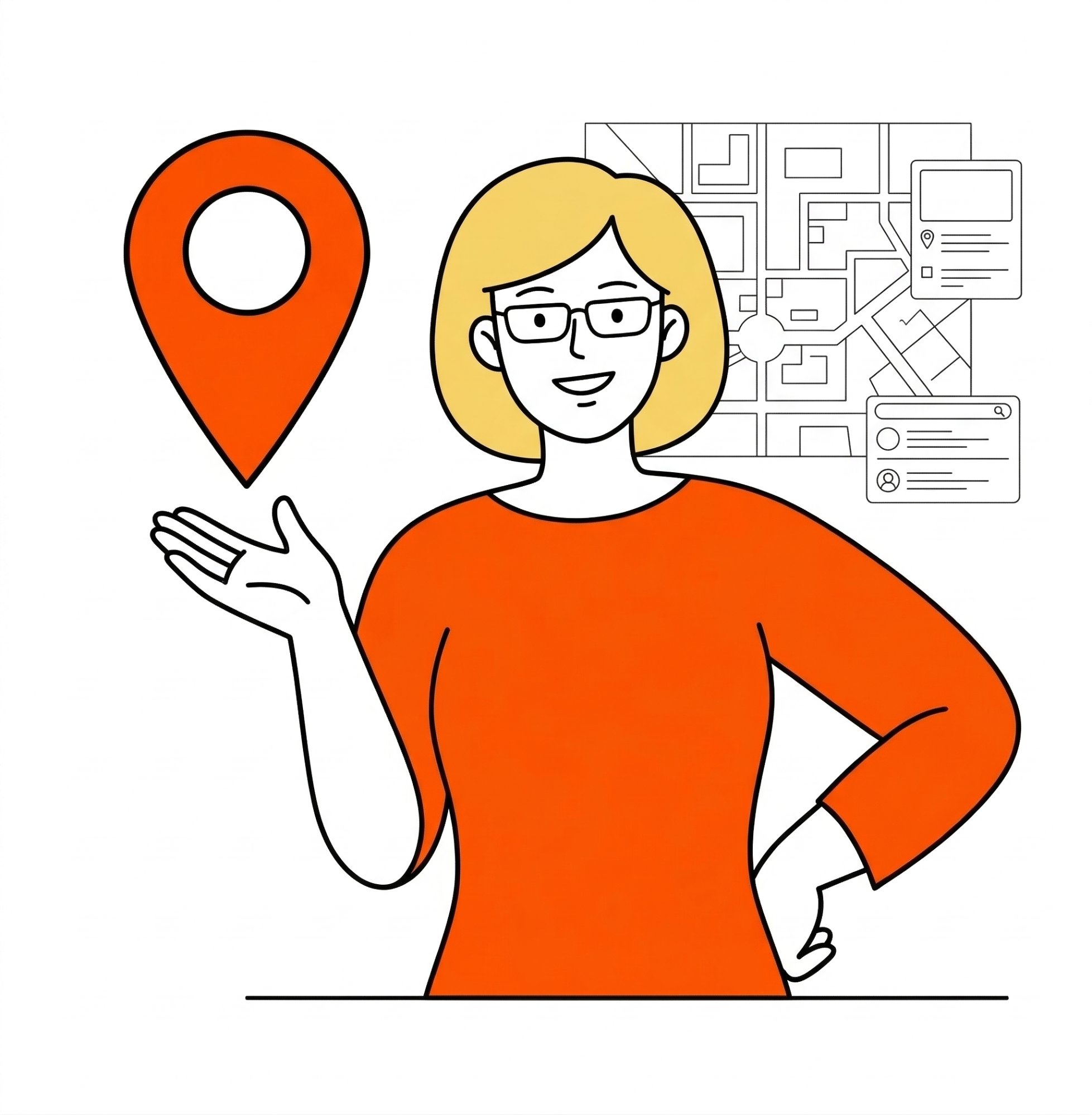 Professionelt Webdesign illustration