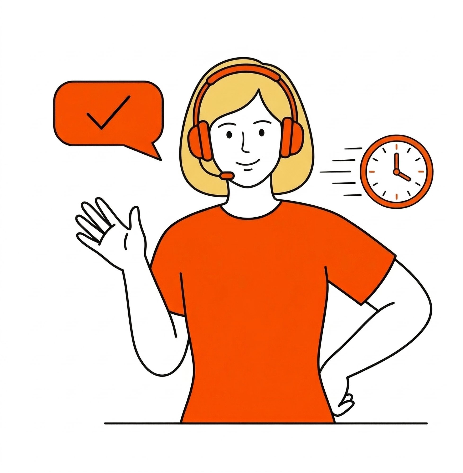 Hurtig Support illustration